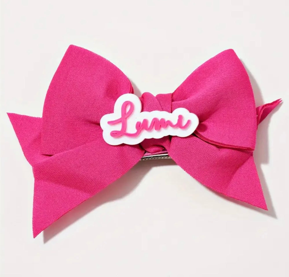 Personalised Hair bows