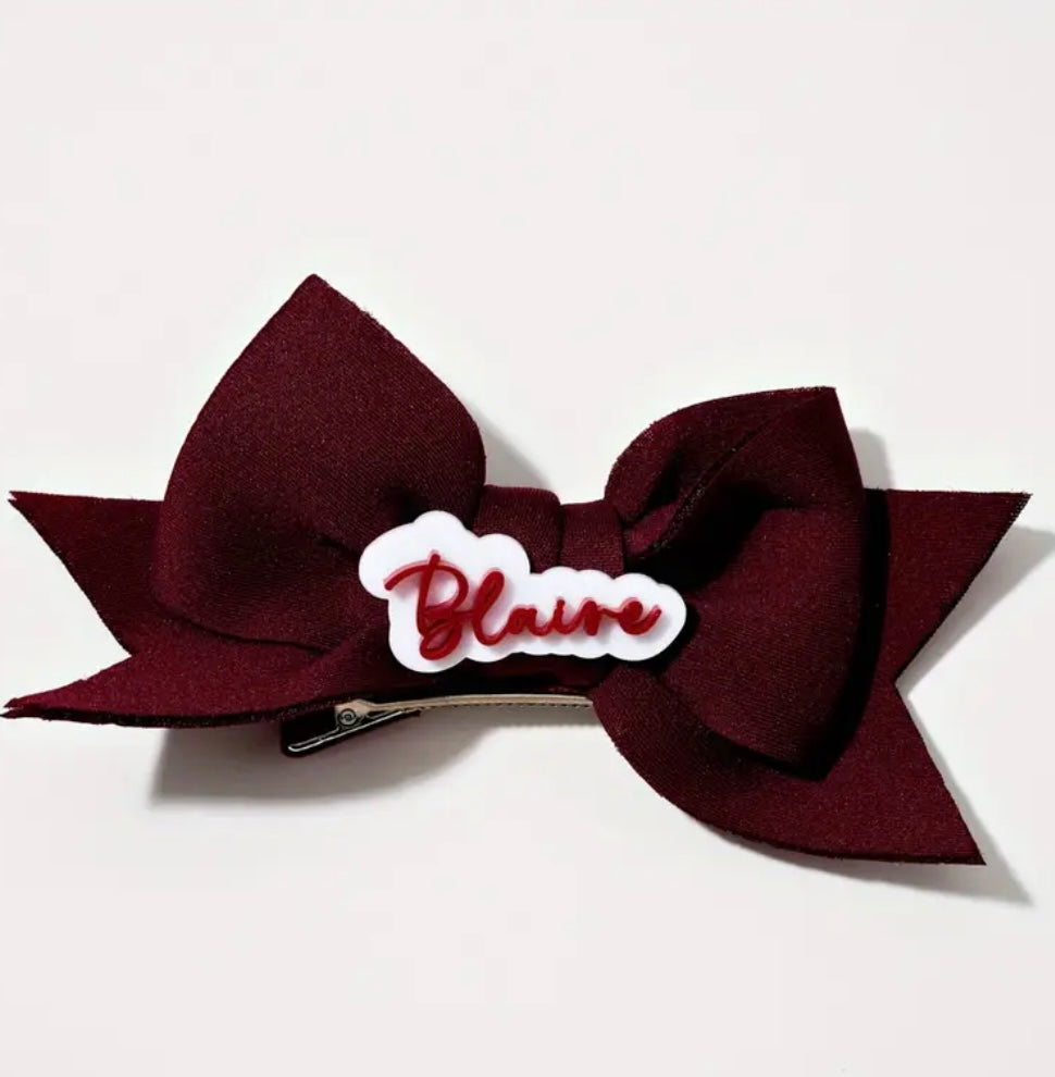 Personalised Hair bows