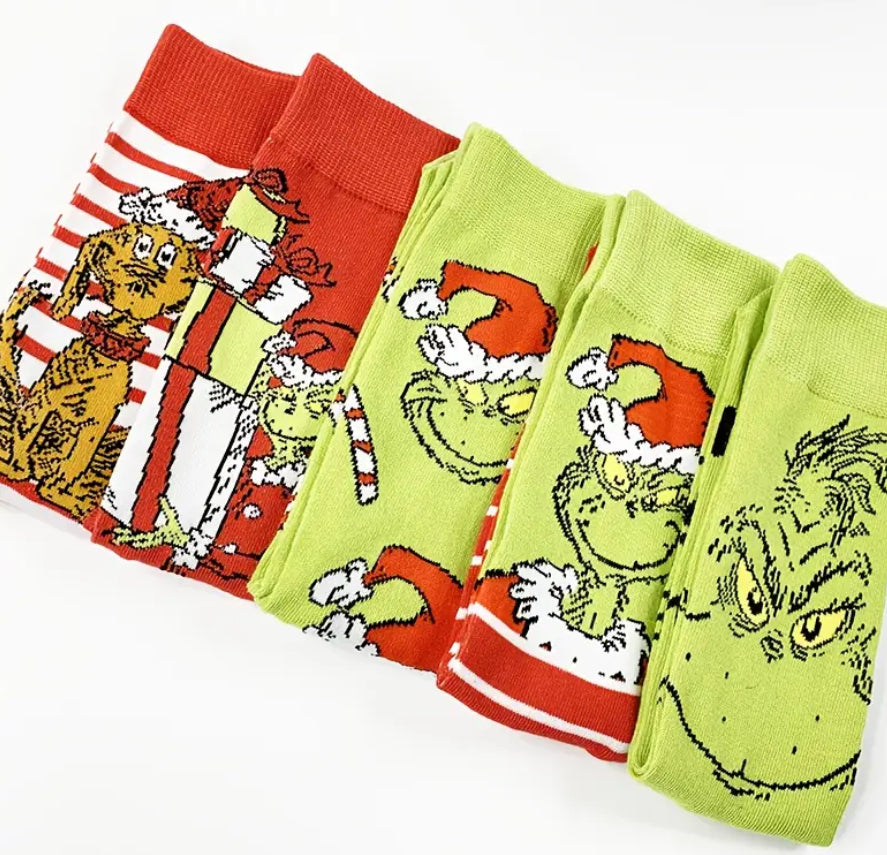 Women's grinch socks - one size