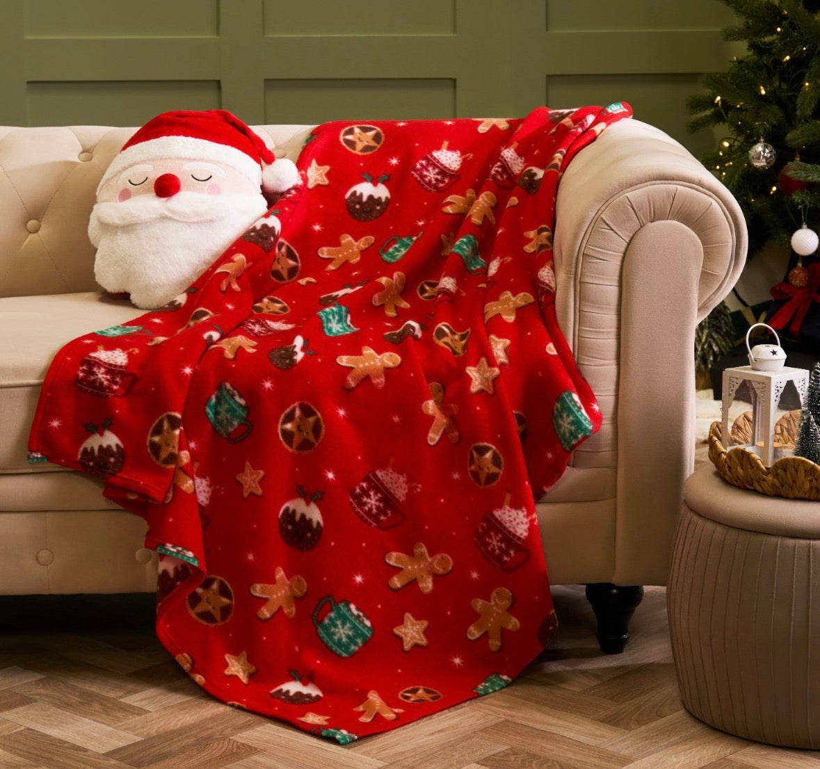 Christmas Treats throw blanket
