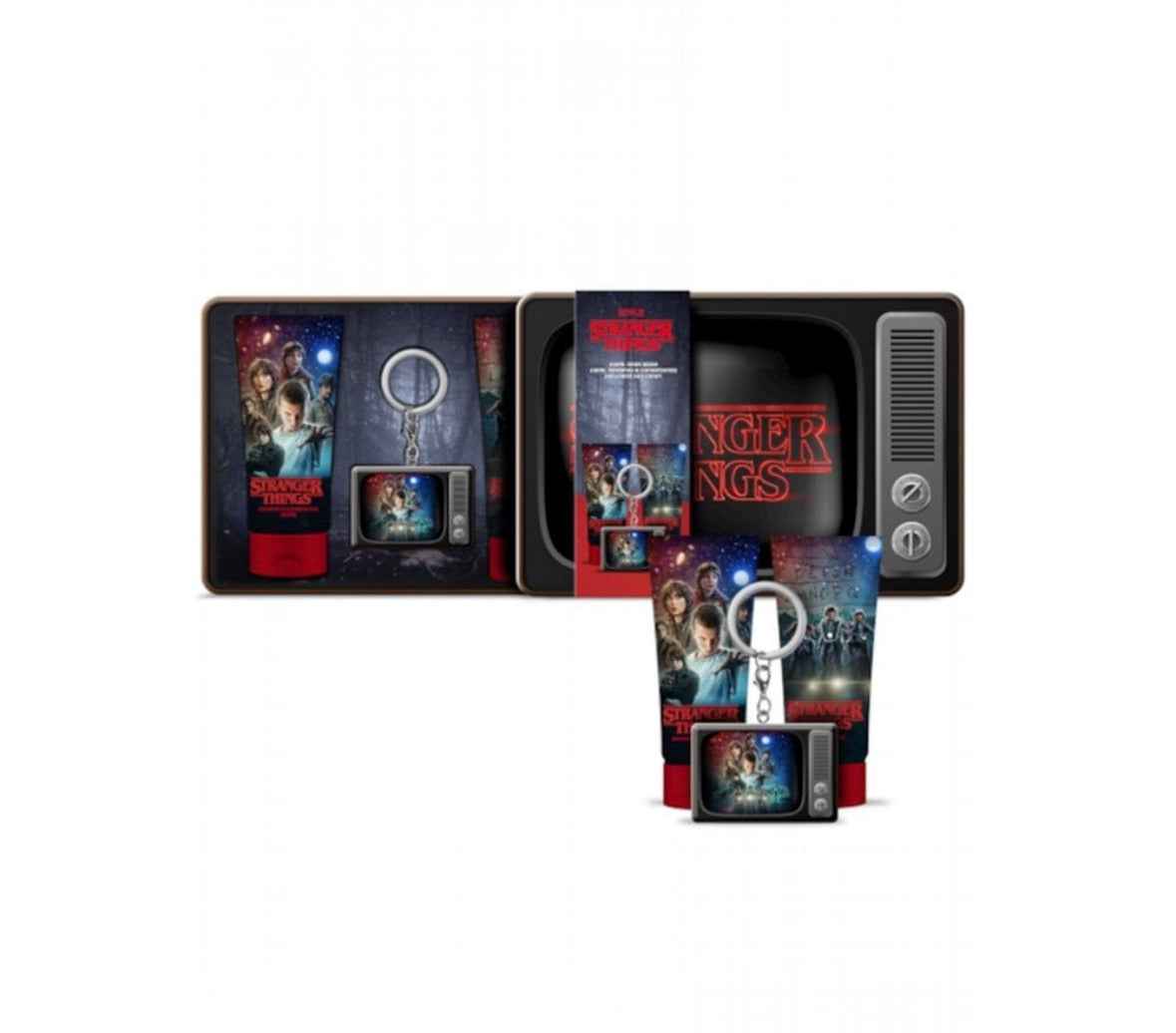 Stranger things hair & body trio with keyring