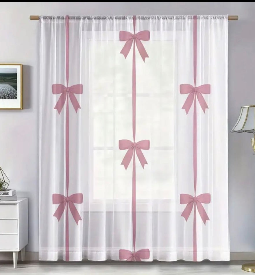 Bow curtains