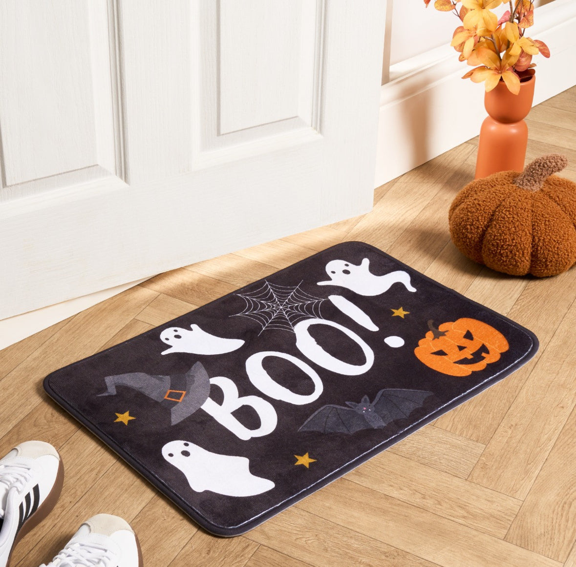 Boo Halloween Mat