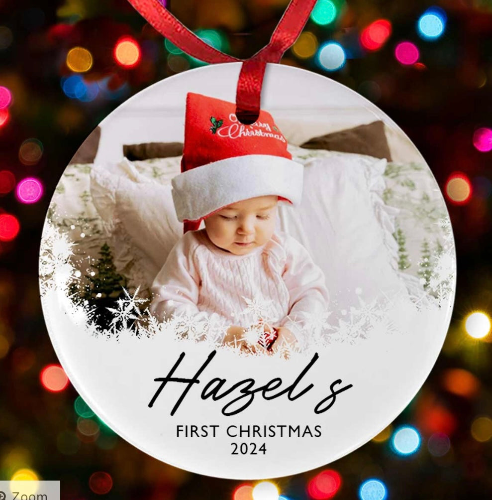First Christmas Bauble