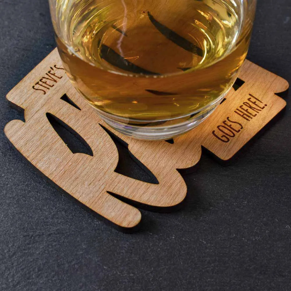 Personalised Drinks Coaster