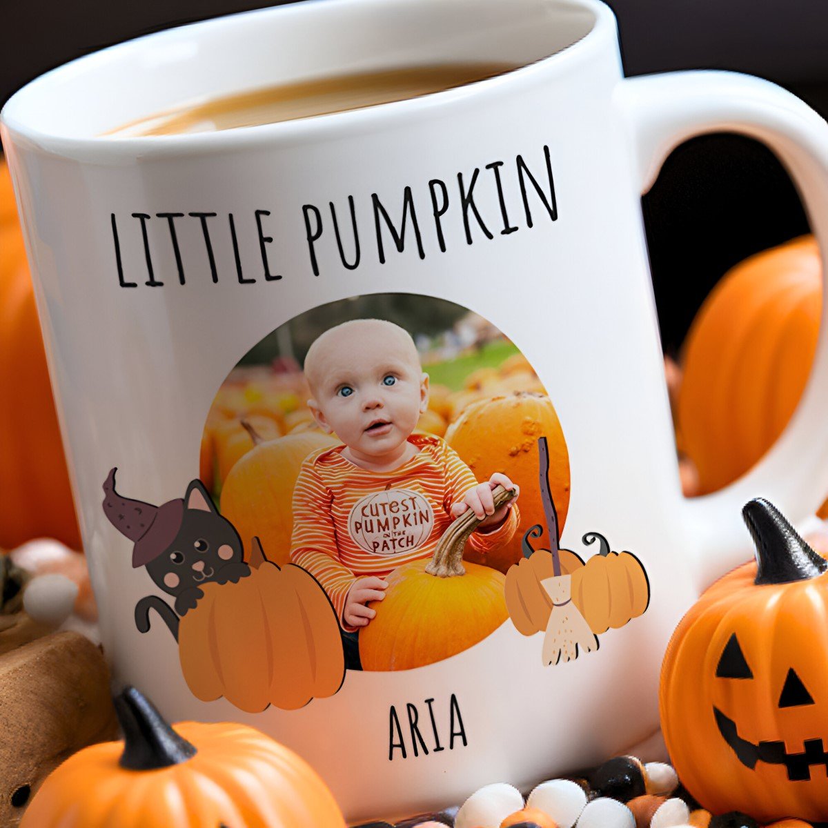 Personalised Halloween Mug