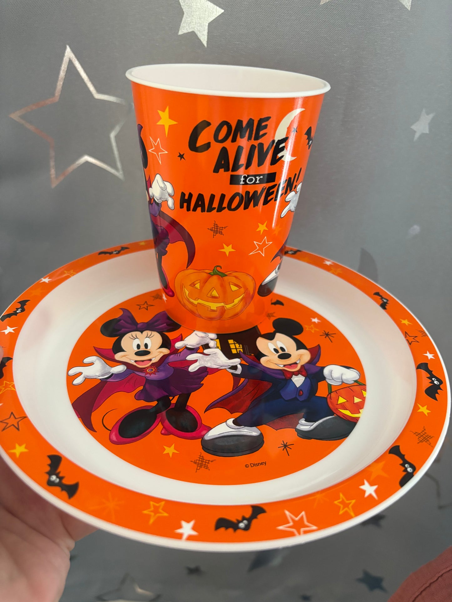 Kids Halloween Cup & Plate