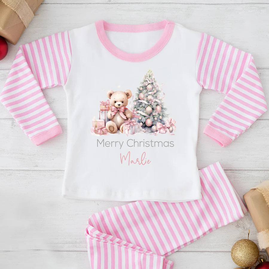 Kids Christmas Bear Pyjamas