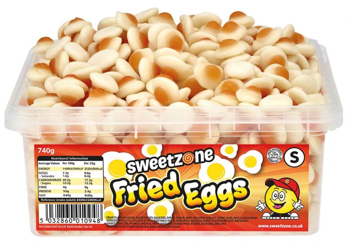 Fried eggs tub