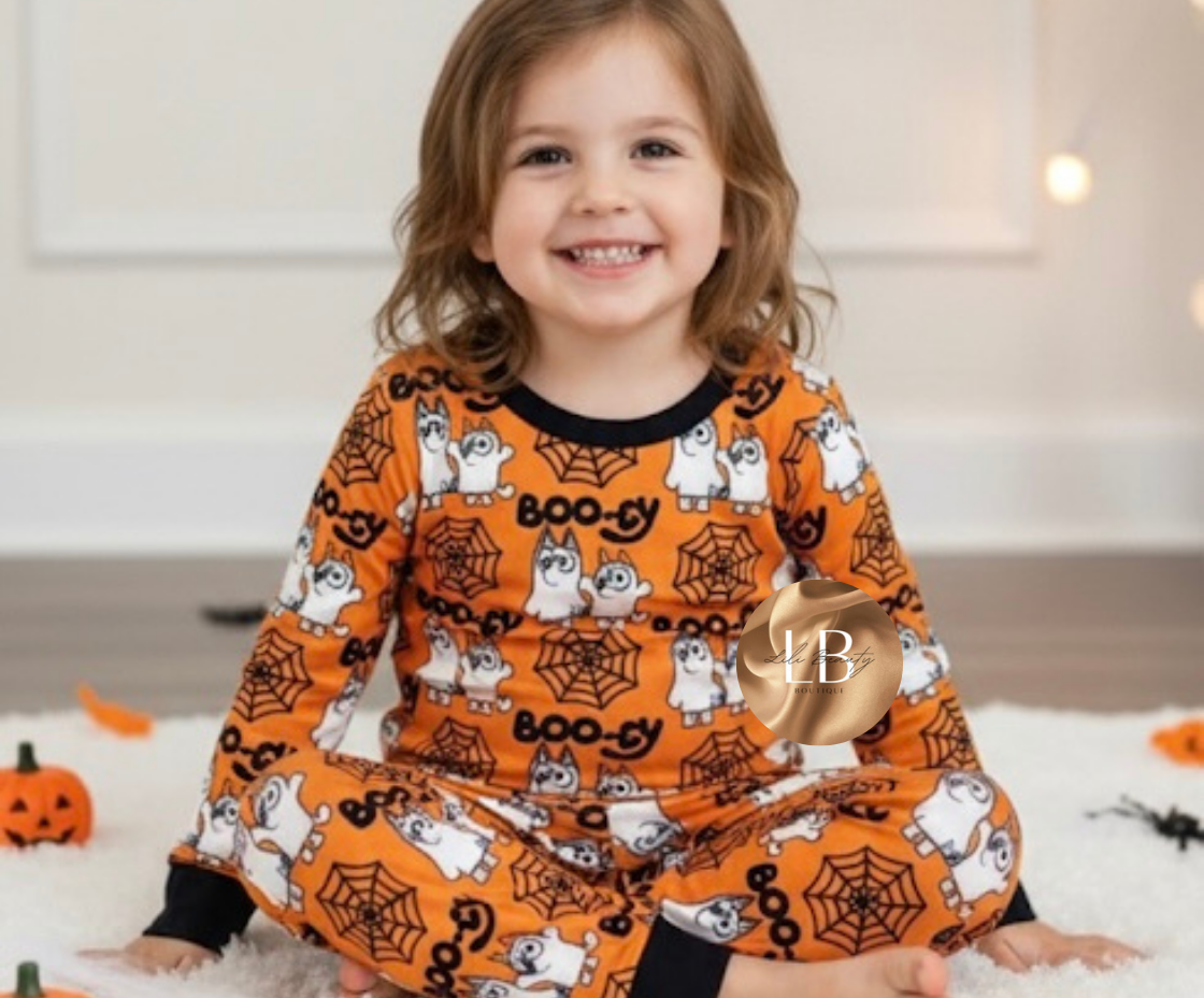 Booey bluey halloween pyjamas - PREORDER