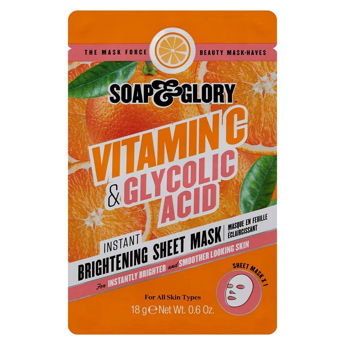 Soap & Glory Vitamin C sheet mask