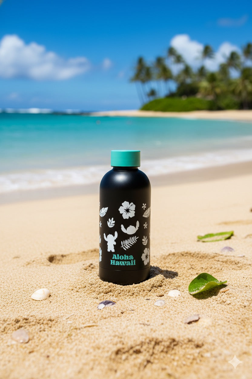 Lilo & Stitch metal water bottle