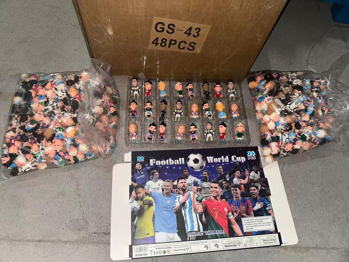 Football figure advent calendar