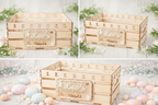 Personalised Wooden Easter Crate