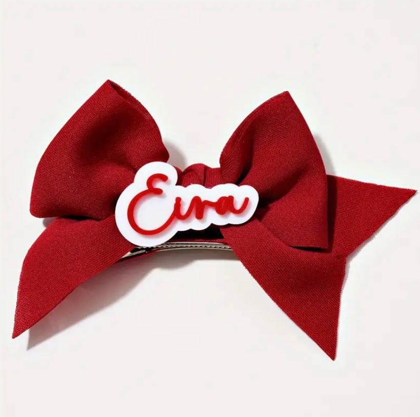 Personalised Hair bows