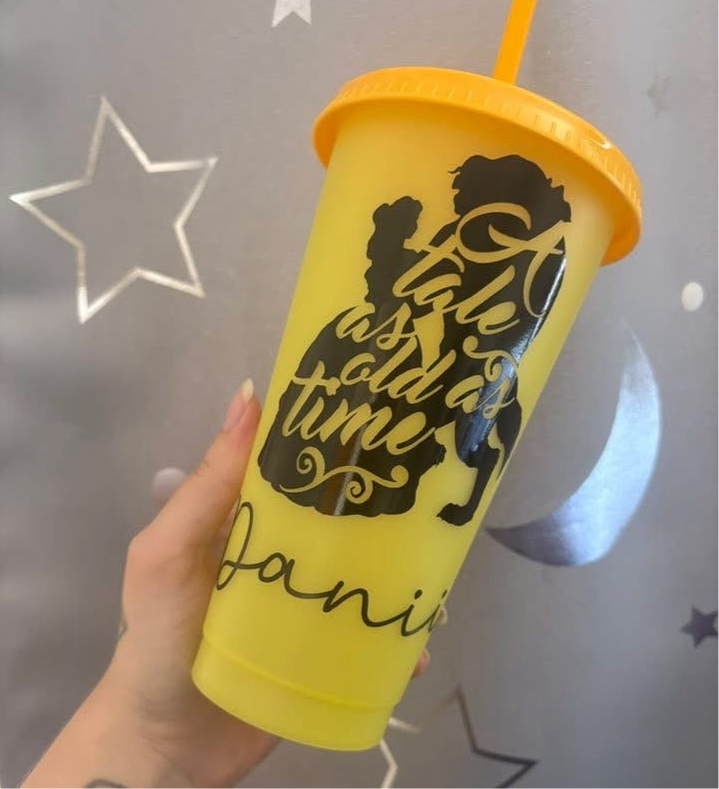 Personalised character cold cup