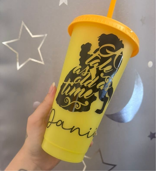 Personalised character cold cup