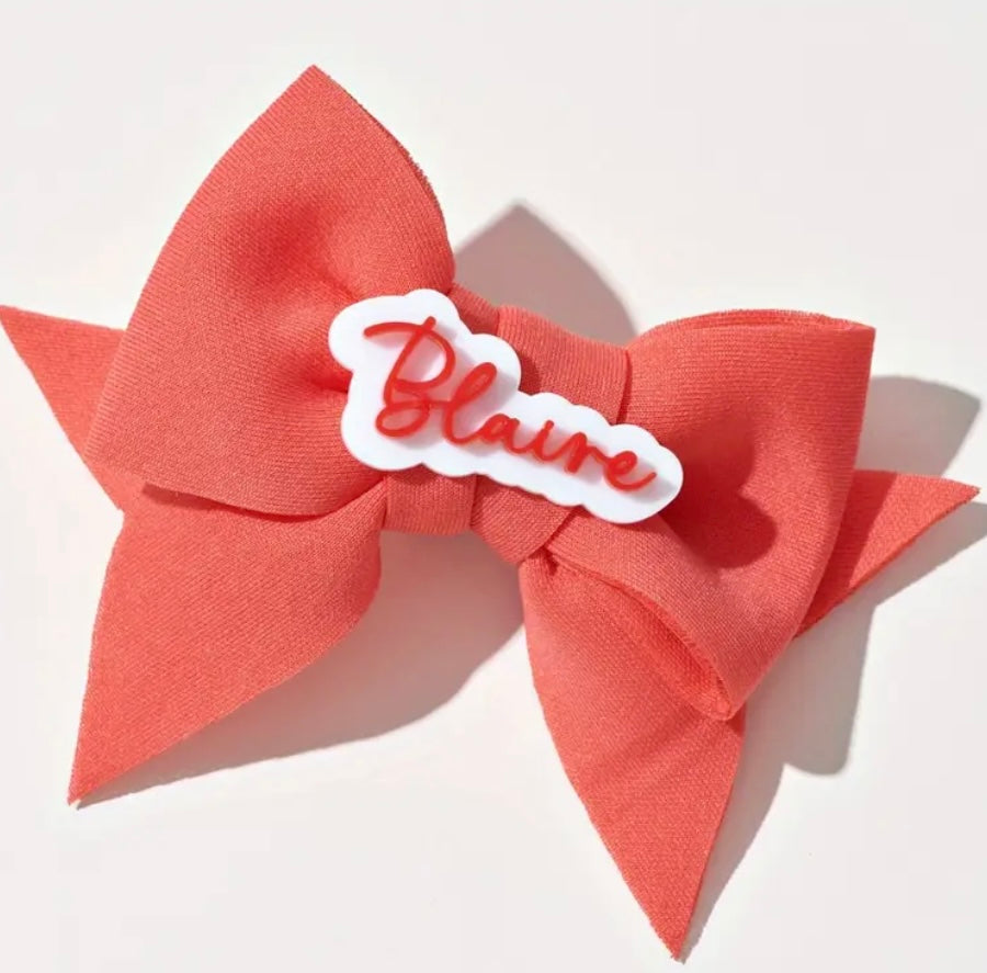 Personalised Hair bows