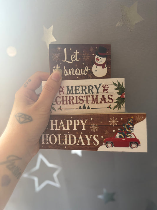 Christmas Home decor sign