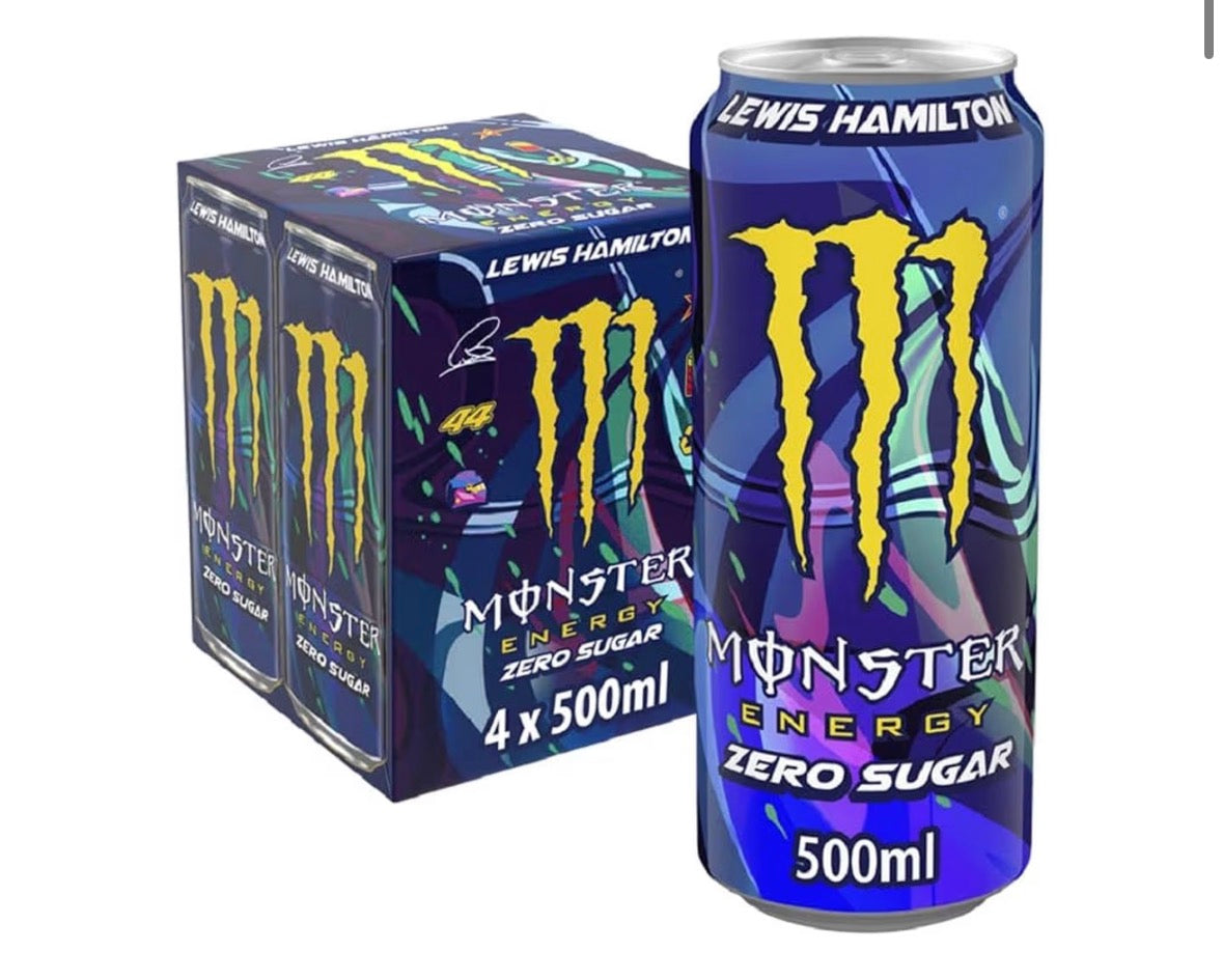 Monster cans x4