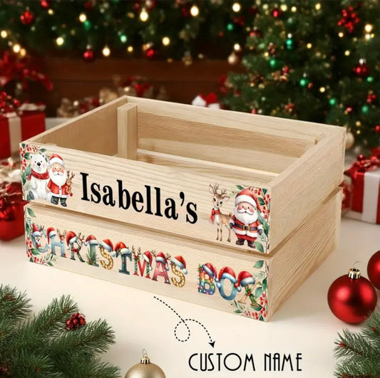 Personalised christmas box