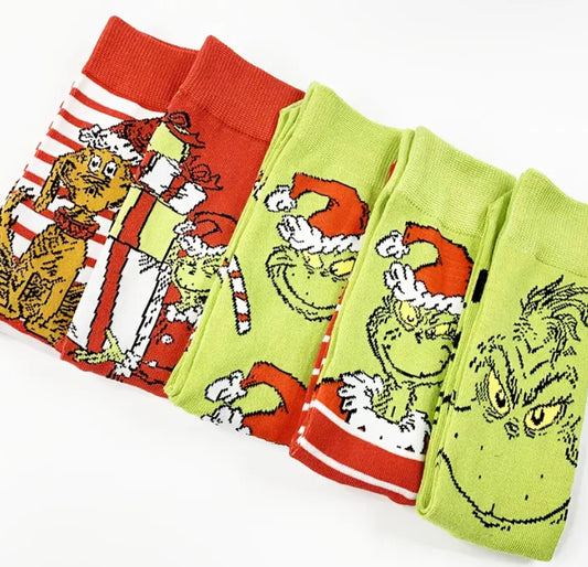 Women's grinch socks - one size