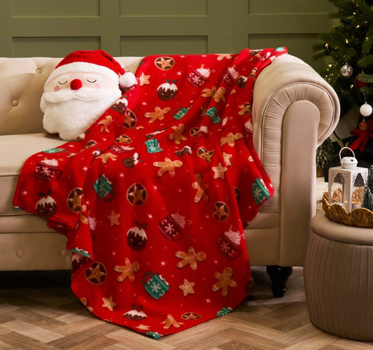 Christmas Treats throw blanket
