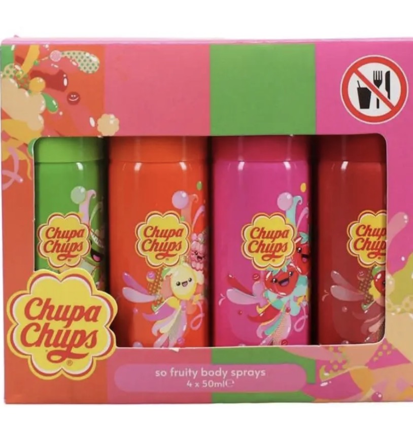 Chupa chups 4 set body spray