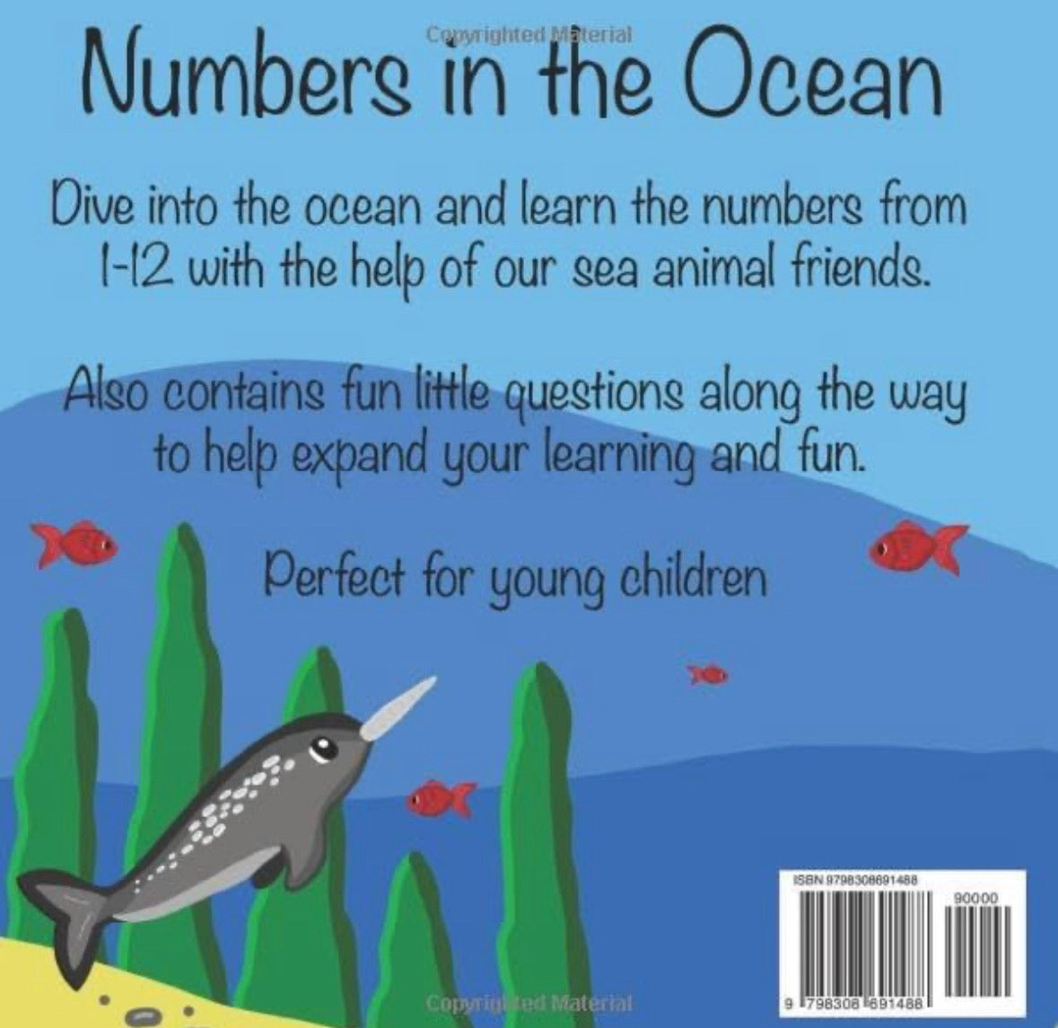 Numbers in the ocean childrens book - LB Exclusive
