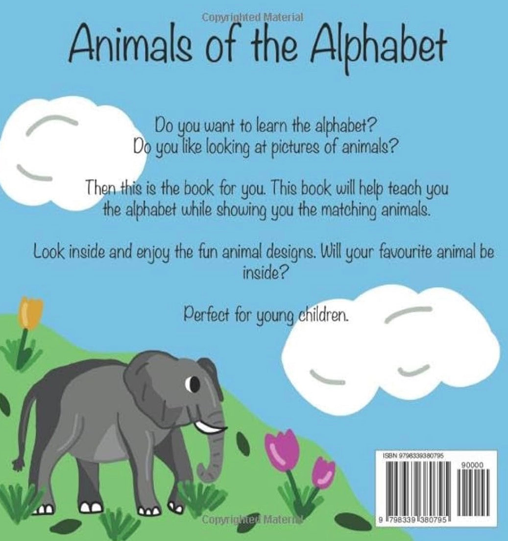Animals of the Alphabet childrens book - LB Exclusive