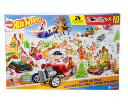 Hot wheels advent calendar