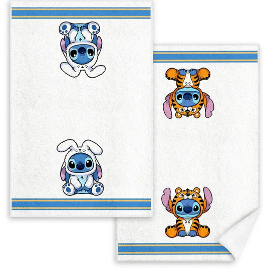 Stitch hand towels