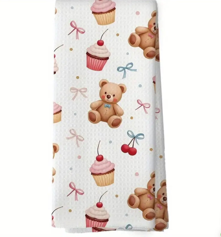 Teddy bear towels
