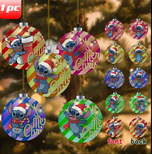 Stitch Christmas bauble