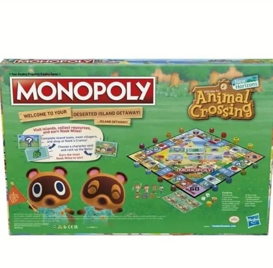 Animal Crossing Monopoly