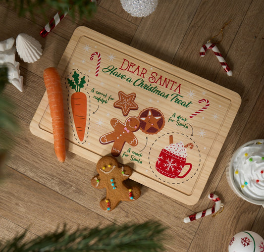 Dear Santa - Carrot & Milk board