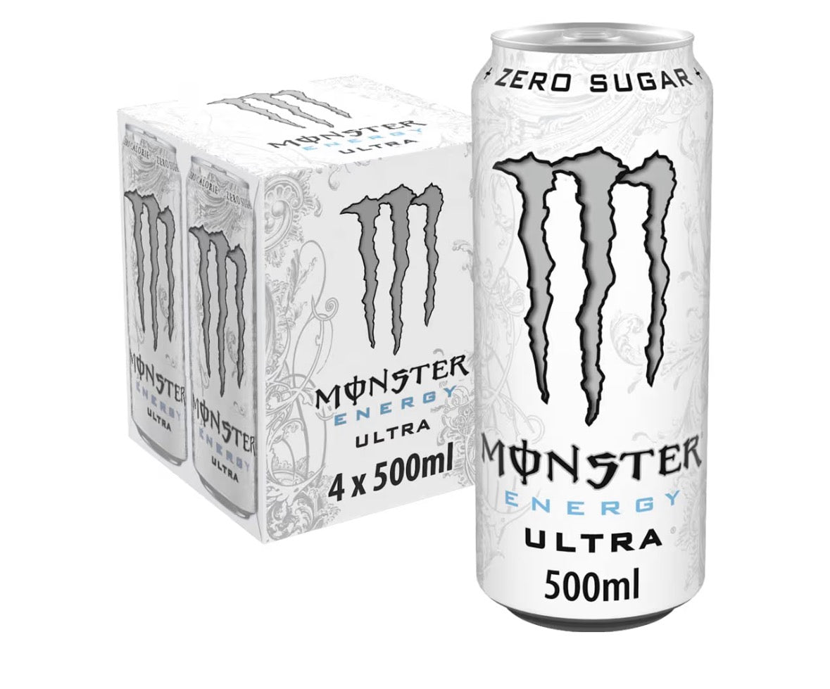 Monster cans x4