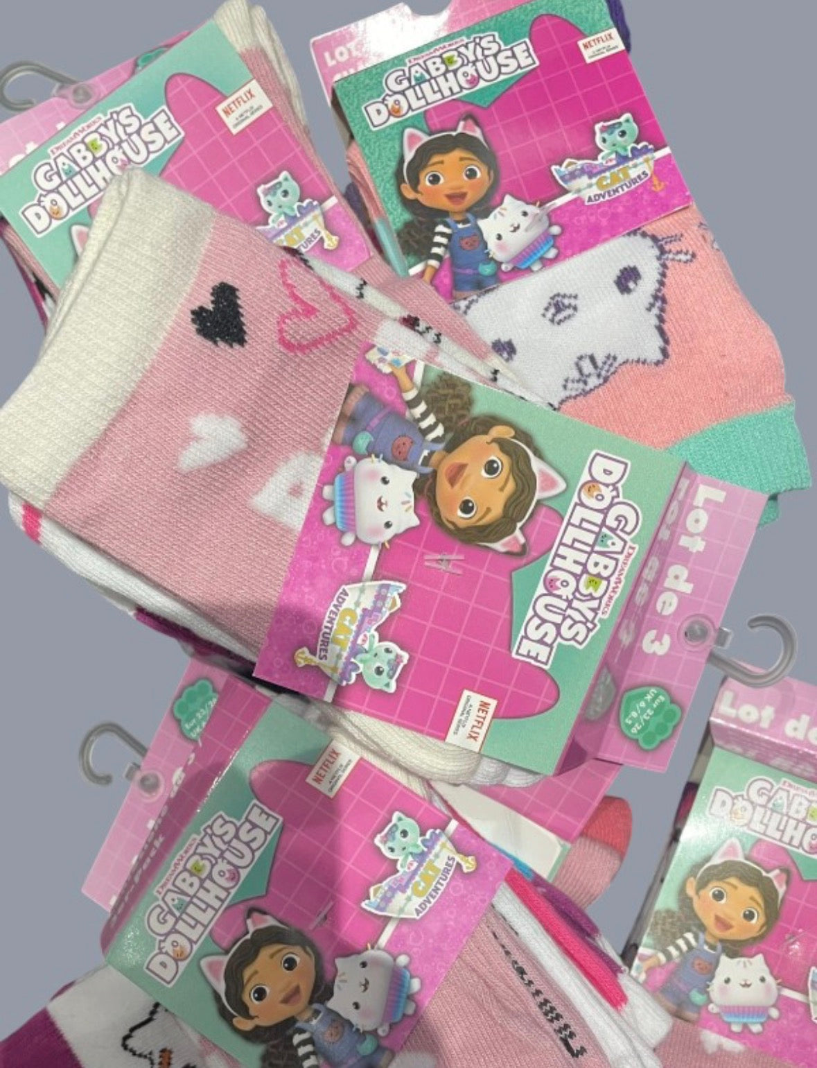 Gabby Dollhouse socks - 3 pack