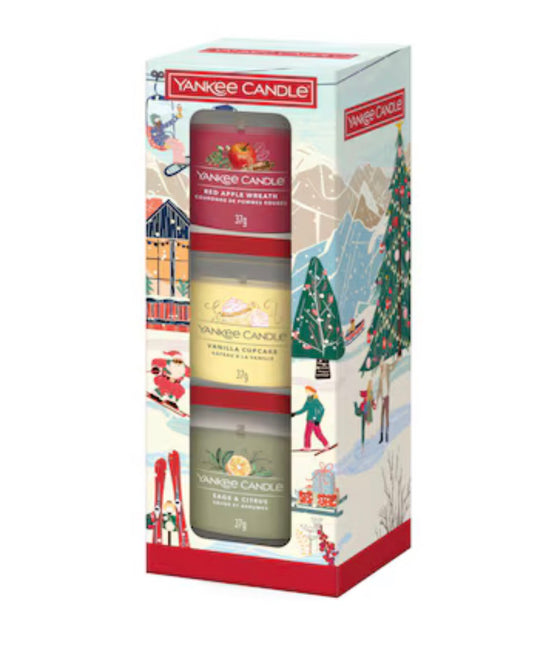 Yankee candle 3 piece gift set