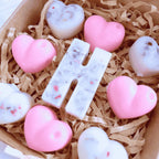 Personalised Initial Love heart wax melts
