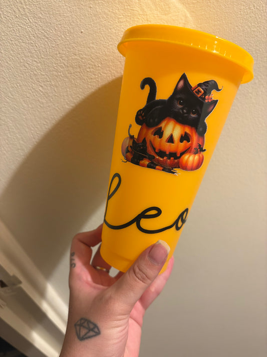 Personalised Halloween cups