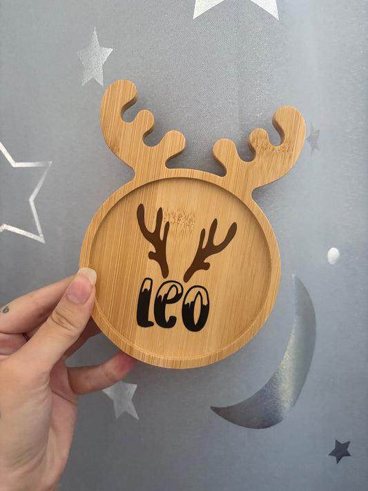 PREORDER - Mini personalised christmas coaster