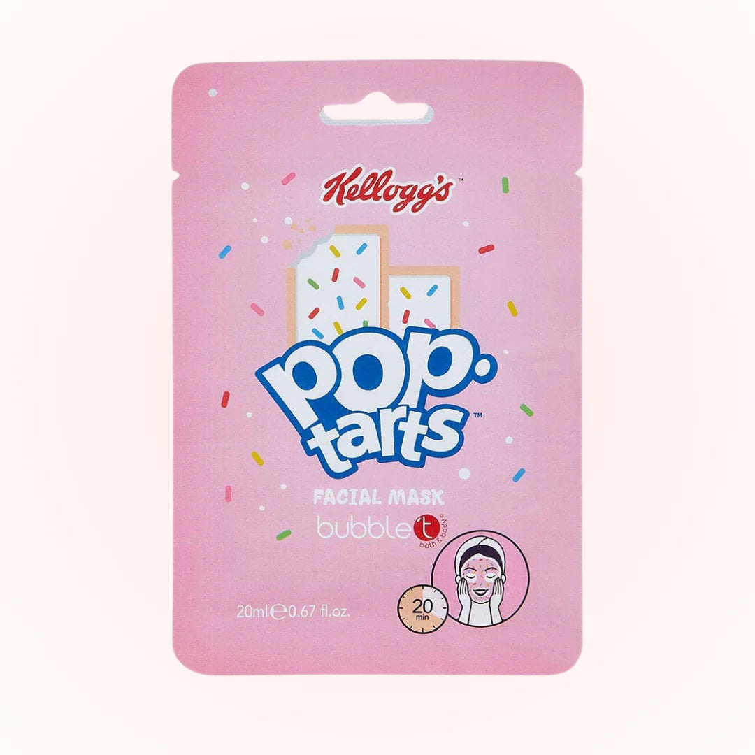 Bubble'T x kelloggs face mask gift set