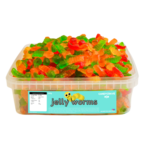 Jelly worms tub