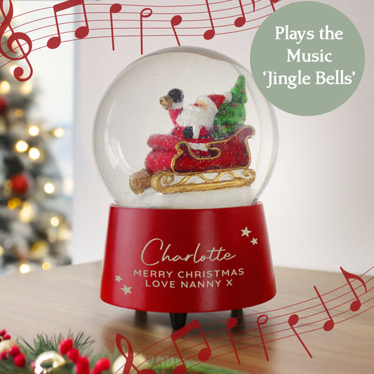 Personalised Musical Snow globes