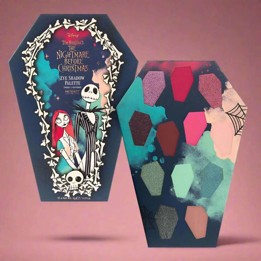 Mad Beauty Disney Nightmare Before Christmas Coffin Eyeshadow Pallette