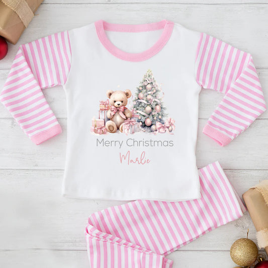 Kids Christmas Bear Pyjamas