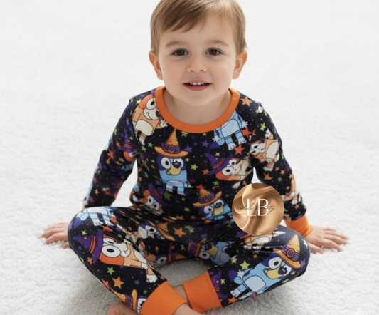 Bluey halloween pjs