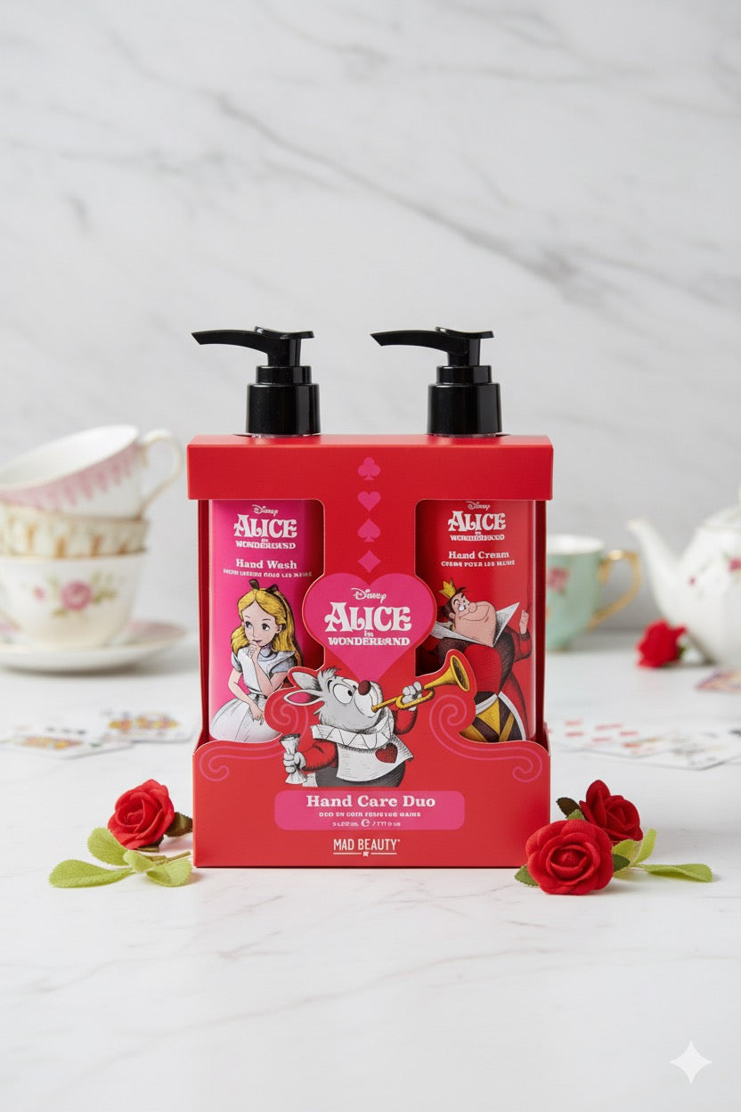 Alice in wonderland hand care duo set