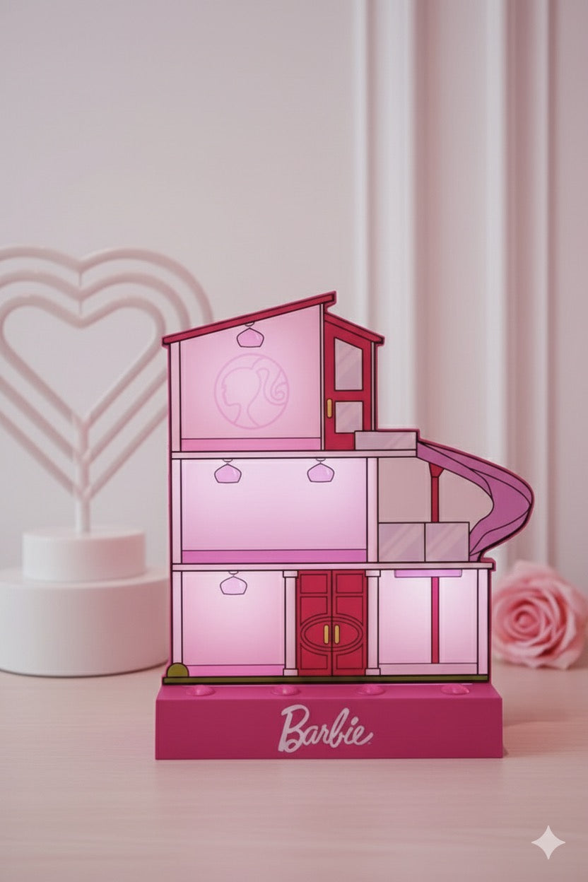 Barbie Dreamhouse Light with stickers